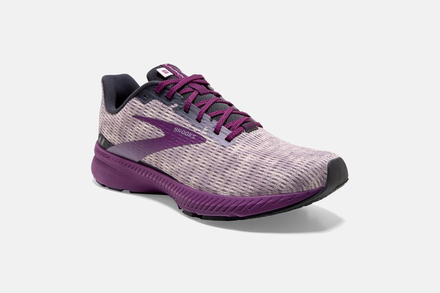 Brooks Launch 8 Road Loopschoenen Dames - Paars - 543802KZC